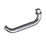 smatan-bajaj-discover-125-silencer-bend-pipe-discover-135-silencer-front-pipe-with-flange-(chrome)