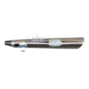 smatan-tvs-star-city-dholki-star-city-half-silencer-exhaust-muffler-chrome